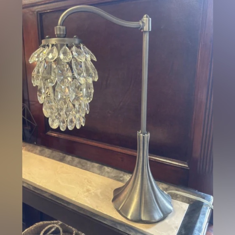 Arhaus Crystal Lamp